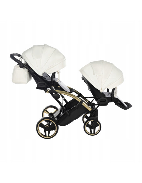 Wózek Junama MIRROR Satin DUO Slim (3 w 1) 06