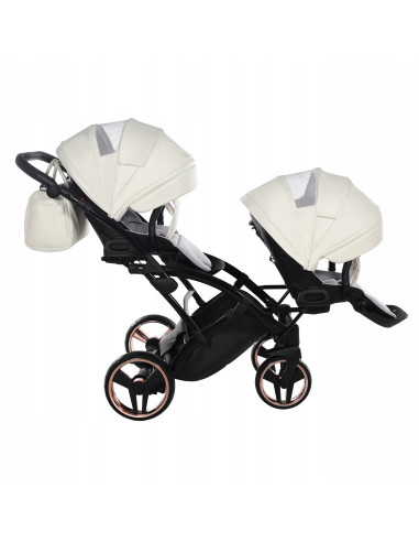 Wózek Junama MIRROR Satin DUO Slim (3 w 1) 05