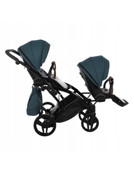 Wózek bliźniaczy Junama SPACE DUO Slim (3w1) 03