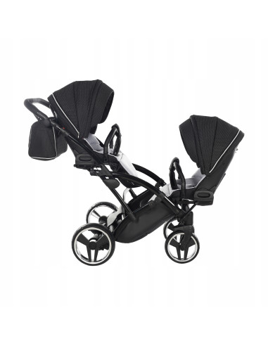 Wózek Junama MIRROR Satin DUO Slim (3 w 1) 01