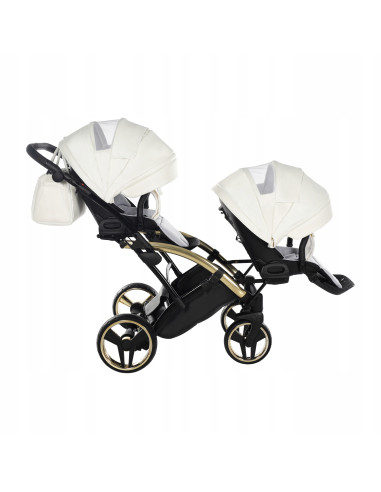 Wózek Junama MIRROR Satin DUO Slim (3 w 1) 06