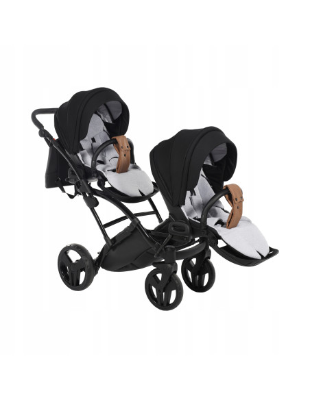 Wózek bliźniaczy Junama SPACE DUO Slim (3w1) 04