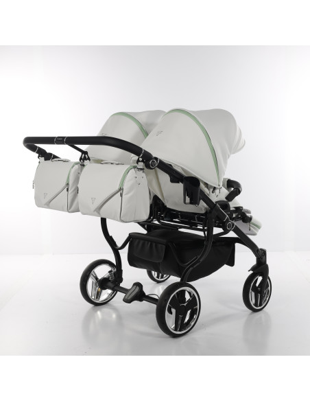 Wózek bliźniaczy Junama CANDY DUO v3 (2w1) 04