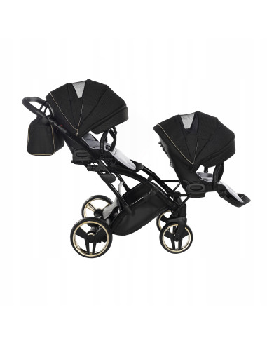 Wózek Junama MIRROR Satin DUO Slim (3 w 1) 03