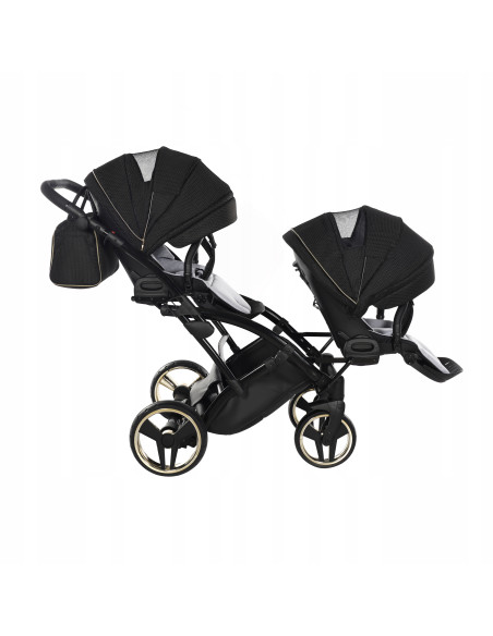 Wózek Junama MIRROR Satin DUO Slim (3 w 1) 03