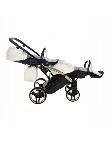 Wózek Junama MIRROR Satin DUO Slim (3 w 1) 06