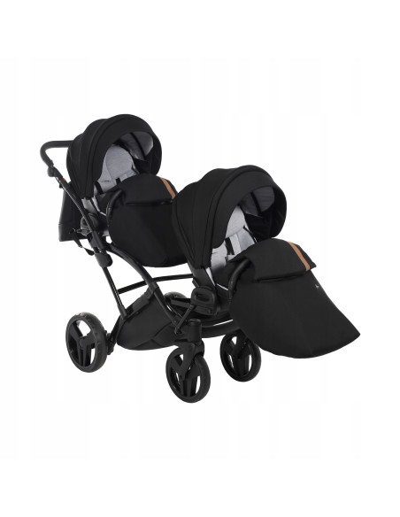 Wózek bliźniaczy Junama SPACE DUO Slim (3w1) 04