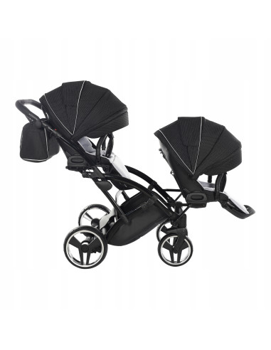 Wózek Junama MIRROR Satin DUO Slim (3 w 1) 01