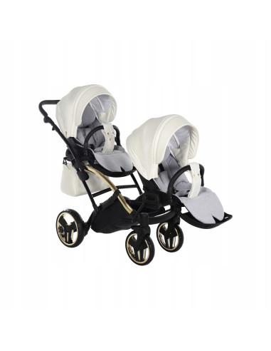 Wózek Junama MIRROR Satin DUO Slim (3 w 1) 06