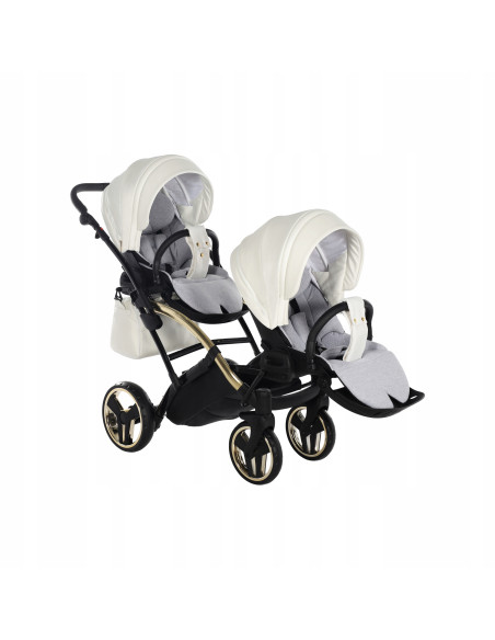 Wózek Junama MIRROR Satin DUO Slim (3 w 1) 06