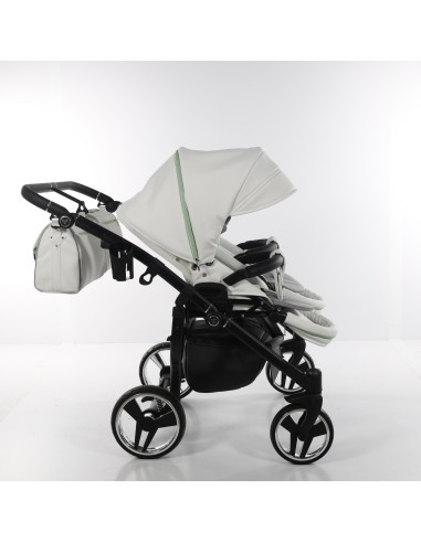 Wózek bliźniaczy Junama CANDY DUO v3 (2w1) 04