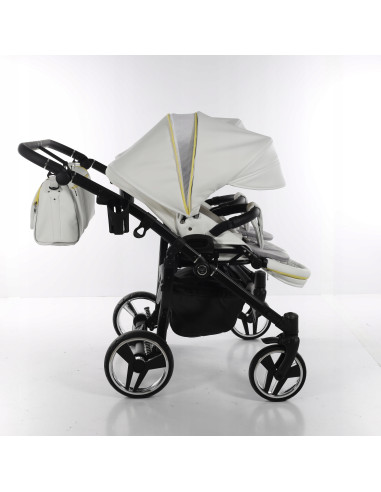 Wózek bliźniaczy Junama CANDY DUO v3 (2w1) 03