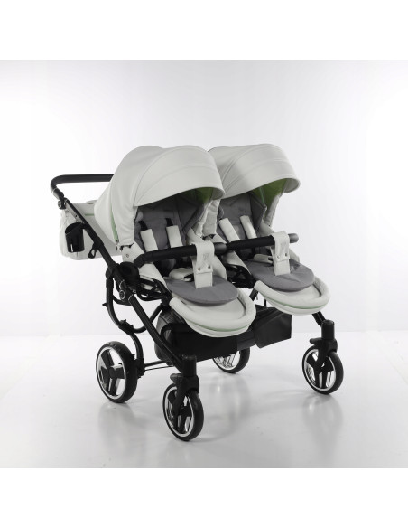 Wózek bliźniaczy Junama CANDY DUO v3 (2w1) 04