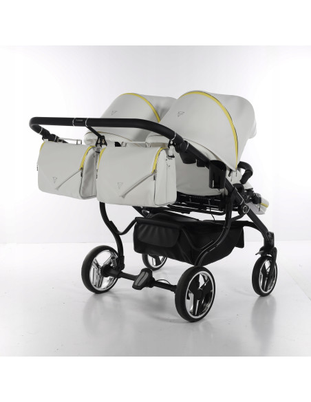 Wózek bliźniaczy Junama CANDY DUO v3 (2w1) 03