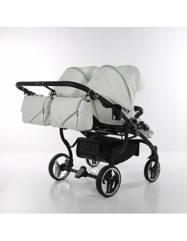 Wózek bliźniaczy Junama CANDY DUO v3 (2w1) 04