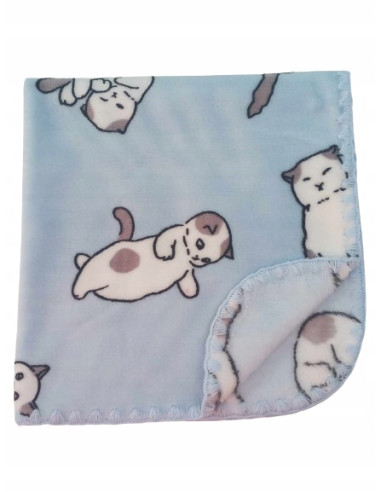 KOC PUSZYSTY DLA DZIECI KOCYK DLA NIEMOWLAKA...