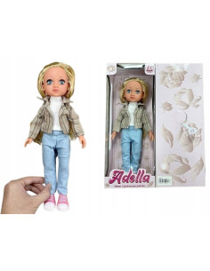 LALKA 33CM Z DŁUGIMI WŁOSAMI OPAKOWANIE PREZENTOWE