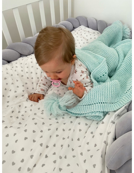 Kocyk otulacz PREZENT 80x80cm MIĘKKI BLANKET KOC TKANY 7 kolorów