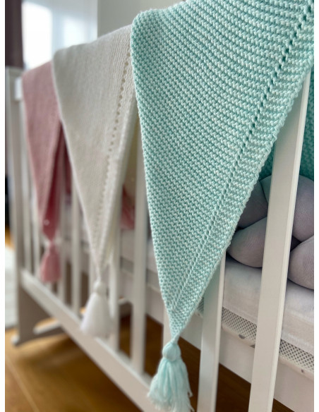 Kocyk otulacz PREZENT 80x80cm MIĘKKI BLANKET KOC TKANY 7 kolorów