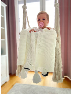 Kocyk otulacz PREZENT 80x80cm MIĘKKI BLANKET KOC TKANY 7... 2