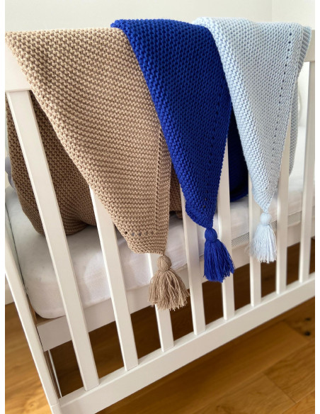 Kocyk otulacz PREZENT 80X80cm MIĘKKI BLANKET KOC TKANY