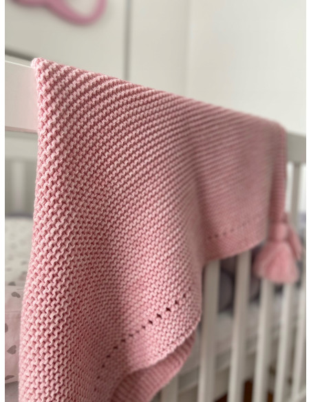 Kocyk otulacz PREZENT 80X80cm MIĘKKI BLANKET KOC TKANY