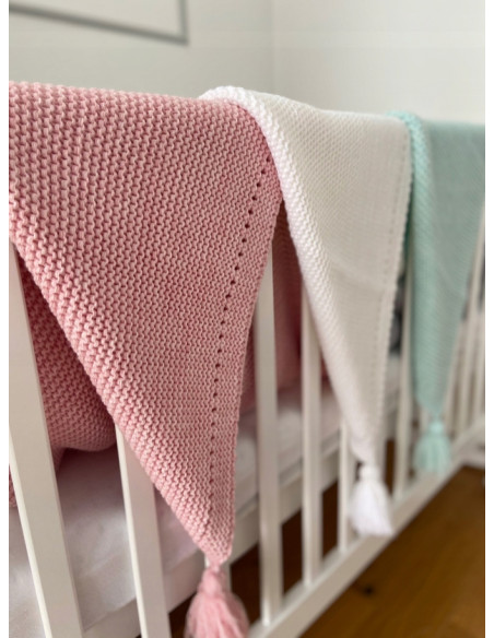 Kocyk otulacz PREZENT 80X80cm MIĘKKI BLANKET KOC TKANY