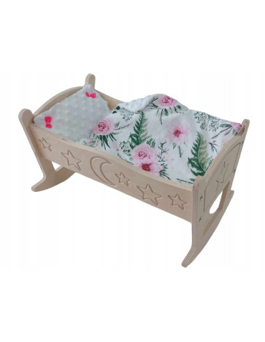 KOŁYSKA dla lalki Z POŚCIELĄ KOŁYSKA Z...