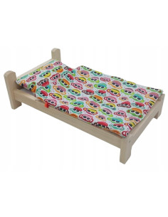 ŁÓŻKO duże DLA LALEK ŁÓŻECZKO DLA LALKI BOBAS BORN Łóżko,...