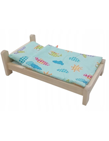 ŁÓŻKO duże DLA LALEK ŁÓŻECZKO DLA LALKI BOBAS...