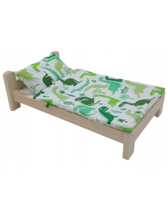 ŁÓŻKO duże DLA LALEK ŁÓŻECZKO DLA LALKI BOBAS BORN Łóżko,...