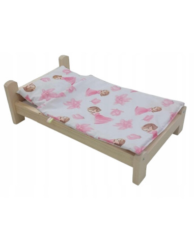 ŁÓŻKO duże DLA LALEK ŁÓŻECZKO DLA LALKI BOBAS...