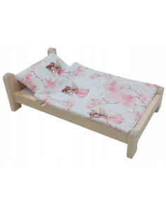 ŁÓŻKO duże DLA LALEK ŁÓŻECZKO DLA LALKI BOBAS BORN Łóżko,...