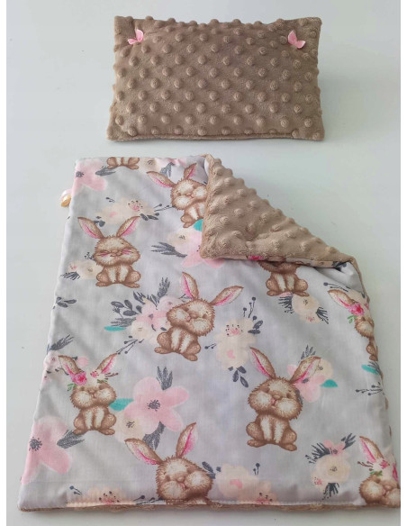 POŚCIEL dla lalek BOBAS BORN DO WÓZKA KOŁYSKI ŁÓŻECZKA