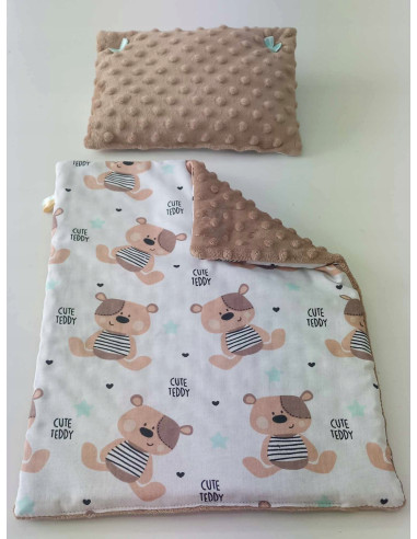 POŚCIEL dla lalek BOBAS BORN DO WÓZKA KOŁYSKI...