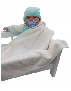 KOCYK PUSZYSTY DLA LALEK DWUSTRONNY WZÓR GWIAZDKI. PRODUCENT 2