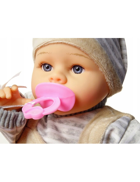 LALKA BOBAS 35cm MÓWI, ŚPIEWA + OPAKOWANIE PREZENTOWE
