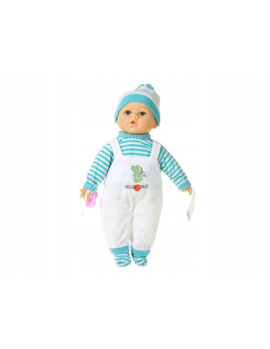 LALKA BOBAS 35cm MÓWI I ŚPIEWA + SMOCZEK