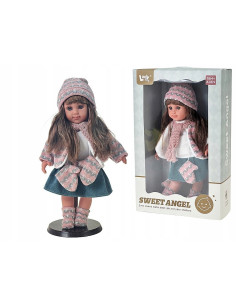 LALKA Z CIEMNYMI WŁOSAMI W OPAKOWANIU PREZENTOWYM