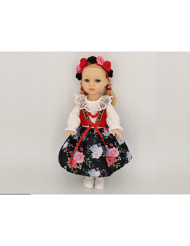 LALKA W STROJU LUDOWYM MÓWI I ŚPIEWA 38cm LALKA...