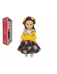 LALKA W STROJU LUDOWYM MÓWI I ŚPIEWA 38cm LALKA GÓRALKA