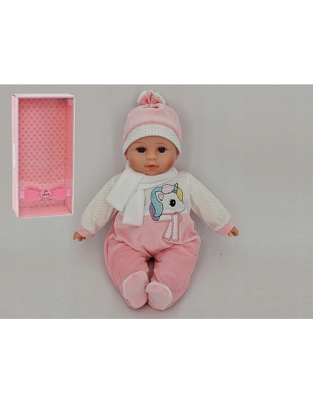 LALKA BOBAS 35cm MÓWI, ŚPIEWA + lux opakowanie