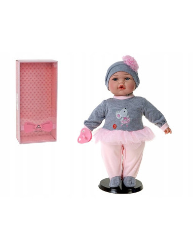 LALKA BOBAS 40cm JAK ŻYWA.MÓWI ŚPIEWA + opakowanie