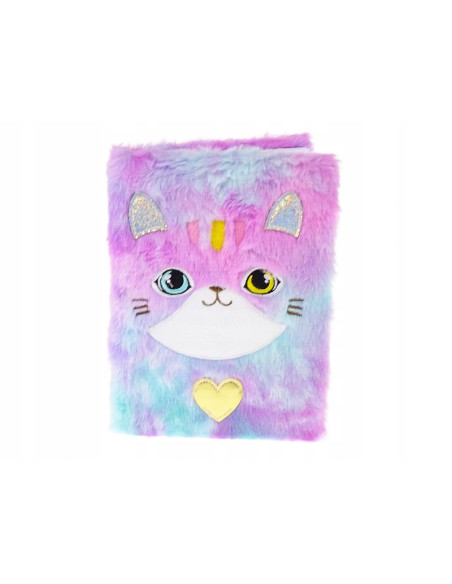 PAMIĘTNIK, NOTES. HAFT.Okładka z futerka. WŁOCHACZ