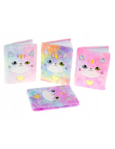 PAMIĘTNIK, NOTES. HAFT.Okładka z futerka. WŁOCHACZ 2