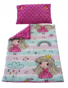 POŚCIEL dla lalek DO WÓZKA KOŁYSKI ŁÓŻECZKA