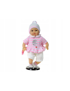 BOBAS LALKA 45CM MÓWI I ŚPIEWA +SMOCZEK