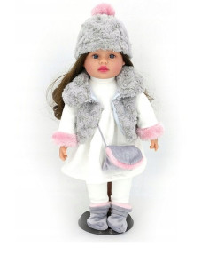 LALKA BOBAS 45cm zgina ręce i nogi MÓWI ŚPIEWA DŁUGIE WŁOSY 2