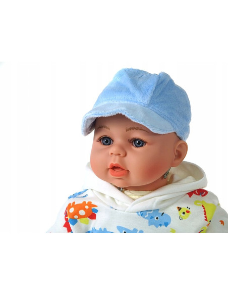 LALKA BOBAS 45CM. MÓWI I ŚPIEWA PO POLSKU