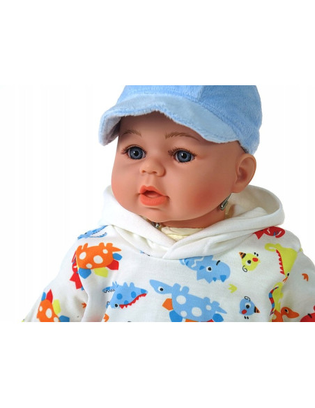 LALKA BOBAS 45CM. MÓWI I ŚPIEWA PO POLSKU